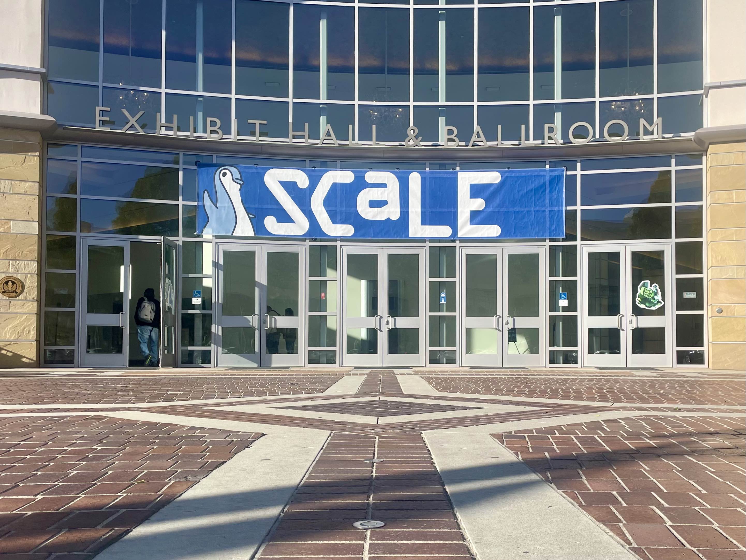 SCaLE Entrance Banner